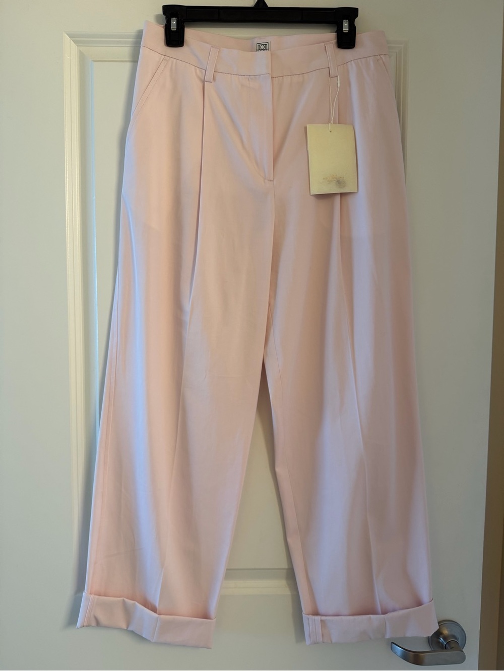 Toteme Blush Wide-Leg Trousers